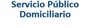 Servicio Público Domiciliario