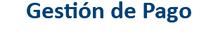 Gestión de Pago