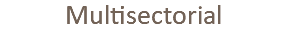 Multisectorial