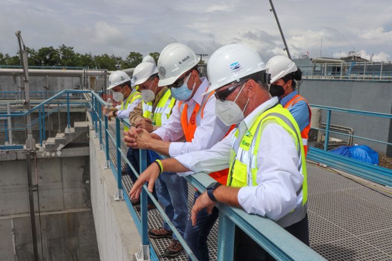 Contralor general realiza visita de inspección  al módulo II de la Planta de Tratamiento de Aguas Residuales de la Ciudad Capital