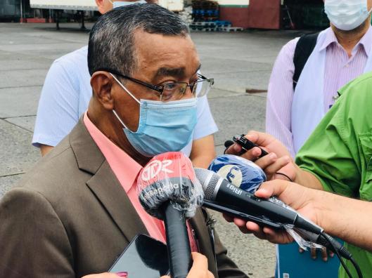 Contraloría y Comisión de Justicia y Paz supervisan centro de acopio de IMA en Chiriquí