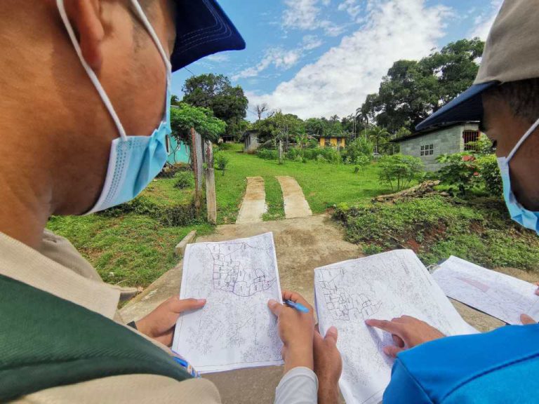 Funcionarios del INEC divulgan Censo Experimental en Chilibre