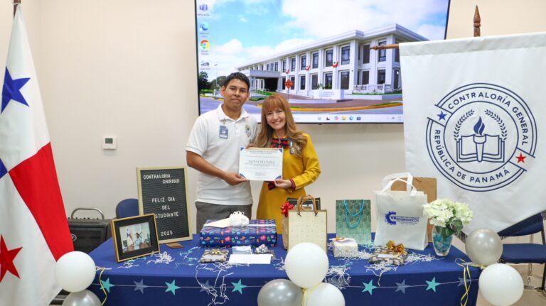 Contraloría celebra el Día del Estudiante en la Sede Provincial de Chiriquí