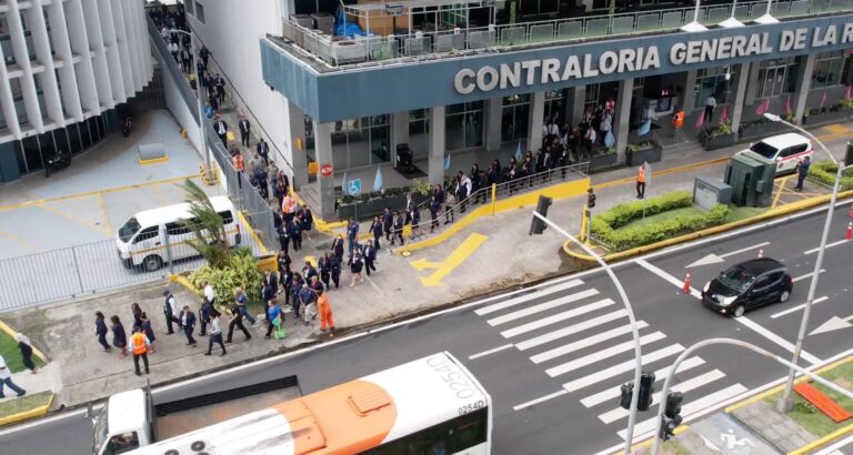 Contraloría participa en el Simulacro Nacional 2025 junto a más de 180 entidades públicas